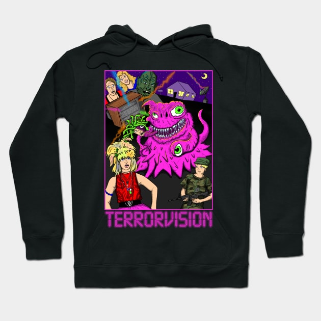 TerrorVision Hoodie by BrianPower